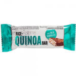 Soco Baton din orez expandat si quinoa cu glazura de ciocolata cu lapte, 18g, Soco