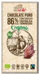 Chocolates Solé Ciocolata neagra cu 86% cacao Bio, 100g, Chocolates Sole