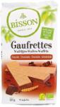 Bisson Napolitane cu ciocolata Bio, 190g, Bisson
