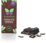 Sweeteria Ciocolata amaruie 70% cu indulcitor din stevie, 100g, Sweeteria