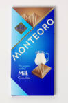 Monteoro Ciocolata cu lapte fara zahar, 90g, Monteoro