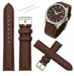 Óraszíj 20MM Barna Bőr Sima Univerzális+teleszkópok (5904492848018)