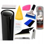 Solar Systems Autóüveg sötétítő fólia 95% fekete 75x500 Nagy Szett (Folia Do Przyciemniania Szyb 75X5M Black 95%)