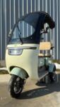 Saige Tricicleta Electrica SAIGE XY , Motor 1000W, Autonomie 50-70 km, Baterie 60V 20Ah, Viteza 25 km h, fara permis (xy saige alb)