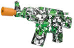  Automata játékpuska gél golyóval zöld, kék sárga (9960)