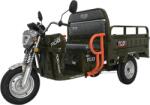 RDB Triciclu electric fara permis RdbXL-Klass4 Grande bascula hidraulica la buton, 4000W, 72V 45Ah, 25km h, autonomie 70 km (XL-Klass4 basculabil verde)