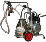 EMT Aparat de muls vaci EMT galvanizat, un bidon inox 30 litri, un post( ungere) (EMT1+1US30)