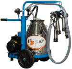 EMT Aparat de muls vaci EMT BLUE, un bidon inox 30 litri, un post (EMTBLUE1+1S30)