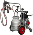 EMT Aparat de muls vaci EMT galvanizat, un bidon aluminiu 30 litri, un post( uscat) (EMT1+1A30)