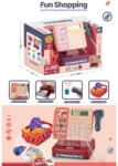 Armtoys ДЕТСКИ КАСОВ АПАРАТ С КОШНИЦА, БАРКОД ЧЕТЕЦ И ПРОДУКТИ В КУТИЯ