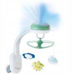 Infantino zenélő körhinta vetítővel 3 az 1-ben zöld (315194)