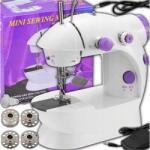 MEMFLOW Varrógép Hordozható Mini Kis Megvilágított Tápegység Tartozékok (MINI MASZYNA DO SZYCIA PODŚWIETLENIE MAŁA)