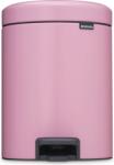 Brabantia Coș de gunoi cu pedală NewIcon 5 l, roz (255281) Cos de gunoi