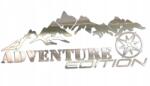 J and A Kivágható matrica Adventure Edition Hegyek És Szélrózsa króm