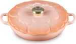Le Creuset Oală Gourmet floare 26 cm piersică (21964264234450)