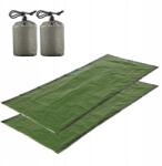  2 db Vészhelyzeti tároló táska Hordozható könnyű 8Z (781791481017)