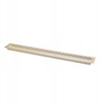 Fest Alumínium Bútor Szellőzőrács Fém Bútorhoz 60x484 mm Kasmír (KRT.60x484.KM)