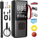  Gumiabroncs Pumpa 16, 7 x 5, 2 x 7, 1CM Vezeték Nélküli Led Légkompresszor (241214YQ06)