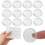 Przydasie. pl 12x Ütköző Ajtókilincsek Öntapadós Falra Ütközők 12DB-OS Készlet (#8394)