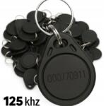 Mia Rfid proximity kulcstartók 125 kHz EM4100 Unique fekete 100 db-os szett (5906438560695)
