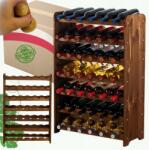 Wamar-Sosenka Bortartó állvány palackok italok bortartó állvány palackok alkoholos szekrény 42cipő (RW31_42_O_BR)