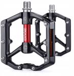 CXWXC Platformos kerékpár pedálok Cxwxc Alumínium, gépi fényvisszaverő pinekkel (CX930)