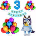 Grabo Lufi Szett, 3. Születésnapra, kék, 28db