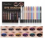 Dragon Ranee Szemhéjpúder színes ceruza kontúrceruza szemceruza gyöngyház 12 db szín