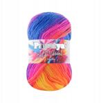 Papatya Fonal Kamgarn Papatya Batik Vibrant 100g/360m yarns színes melange 04 (PAPATYA BATIK VIBRANT 04)