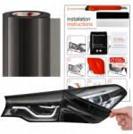 Solar Systems Lámpa sötétítő fólia 30x100cm Világos Fekete Védő 3 rétegű (Folia Do Przyciemniania Lamp JasnaCzarna)