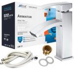 Focus Sanitar Csaptelep Mosdó Kaszkád Pultra Szerelhető Magas Álló Csaptelep Króm Prémium (6003016)