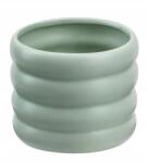 Direct home and garden Kerámia virágtartó kaspó kerek, menta átm. 14 cm (1113 osłonka miętowa)