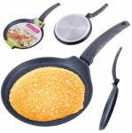 kamille Palacsintasütő Serpenyő 24CM Márvány Indukciós Gáz Vastag Kamille (KM4126)