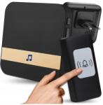  Vezeték Nélküli Ajtócsengő Kapuhoz, Kiskapuhoz, Vízálló, Nagy Hatótávolság 300m (Dzwonek bezprzewodowy zewnętrzny duży zasięg)