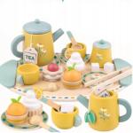  Nagy Fa Teáskészlet 19IN1 Gyerekeknek Kávészerviz Tálca (KAMPATT)