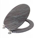 SINOBATH Wc Ülőke Fa Lassan Záródó Univerzális Toalett (SB-MDF-S07)