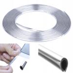 Jacky Szegélyléc Díszléc Króm Profil U 10X8MM 4M