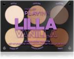 INGLOT PlayInn Eyeshadow Palette палитра сенки за очи цвят Lilla Vanilla 8 гр