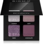 SIGMA Quad палитра сенки за очи цвят Bonbon 4 гр