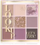 Eveline Cosmetics Look Up Let's Try! палитра сенки за очи 10, 8 гр