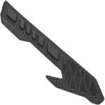 P2R (Vélo) P2R kerékpár vázvédő matrica MTB-hez, fekete, öntapadós gumiból, hátsó láncvillára, 300x50x4 mm, 3, 5 g P2R (Vélo) Bicikli alkatrészek Kerékpáros kiegészítők Kerékpár sárvédők