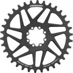 Stronglight Mono alumínium MTB lánctányér, Direct Mount, 8 furat, SRAM SX-NX-GX kompatibilis, fekete, 34 fog, 12 sebességes, Narrow Wide STRONGLIGHT Bicikli alkatrészek Kerékpár alkatrészek Kerékpár lánctányérok