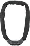P2R SELECTION P2R kerékpár- és rollerzár, acél lánc, számzáras, 95 cm, fekete, biztonsági szint 8 SELECTION P2R (Vélo) Bicikli alkatrészek Kerékpáros kiegészítők Biciklizárak