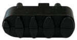 Standard Parts bal oldali lábtartó gumi Derbi Senda fekete Standard Parts Vázak, idomok, kiegészítők Lábtartók