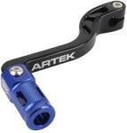 ARTEK váltókar Derbi 50 Senda, Gilera 50 SMT, RCR, Aprilia 50 SX, RX, alumínium CNC, fekete-kék (összecsukható) ARTEK Erőátviteli alkatrészek Váltók és alkatrészeik Váltókarok