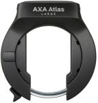 AXA ATLAS LARGE visszahúzható patkózár fekete, kerethez rögzíthető (keretszélesség: 72, 56-95 mm, gumiabroncs távolság: 58 mm, kivehető kulcs, biztonsági szint: 14-15) AXA Bicikli alkatrészek Kerékpáros k