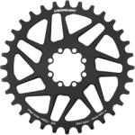 Stronglight 8 furatos közvetlen rögzítésű MTB lánctányér SRAM SX-NX-GX-hez, Mono, alumínium, fekete, 32 fog, 12 sebességes, Narrow Wide STRONGLIGHT Bicikli alkatrészek Kerékpár alkatrészek Kerékpár lánctányérok