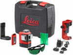 Leica L6G-1 + GLB 10G Verde nivela laser cu linii Raza de masurare: 0 - 70 m | Cu acumulator si incarcator | In valiza (912971+772796)