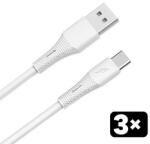 AVAX CB4305 18W USB-A - USB-C kábel, 3 db (AVAX_CB4305)