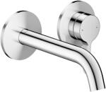 Hansgrohe One - Falsík alatti mosdócsaptelep, leeresztővel, 2 nyílásos beépítés, EcoSmart, króm 48170000 (48170000)